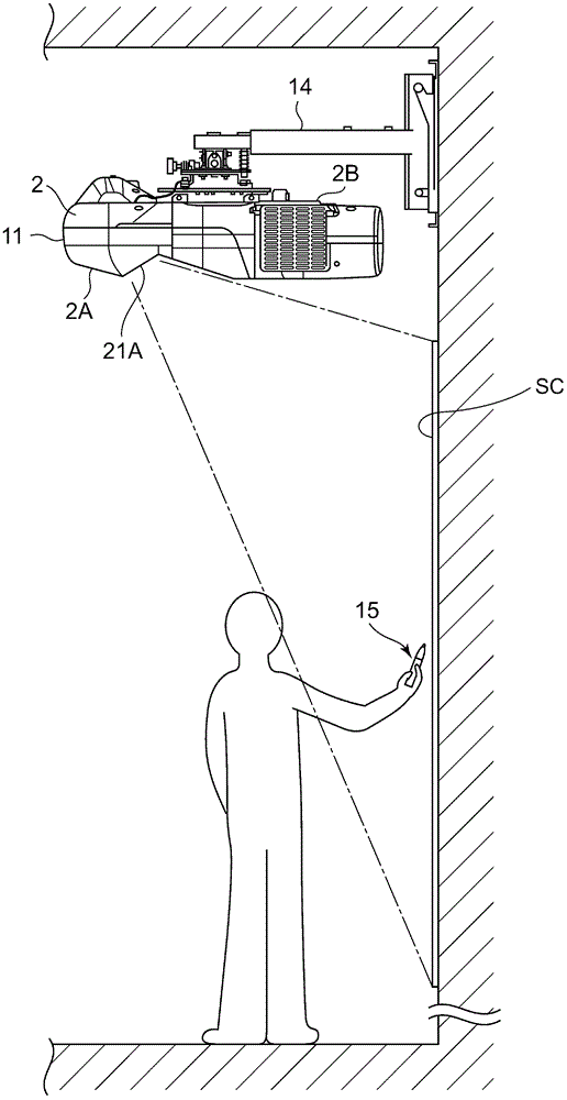 Image supply device, image display system, method of controlling image supply device