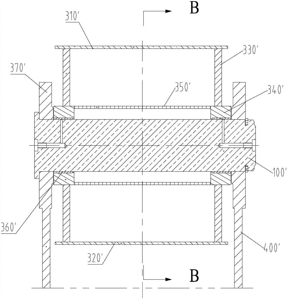 Pin shaft, mounting structure for pin shaft, and concrete pumping equipment