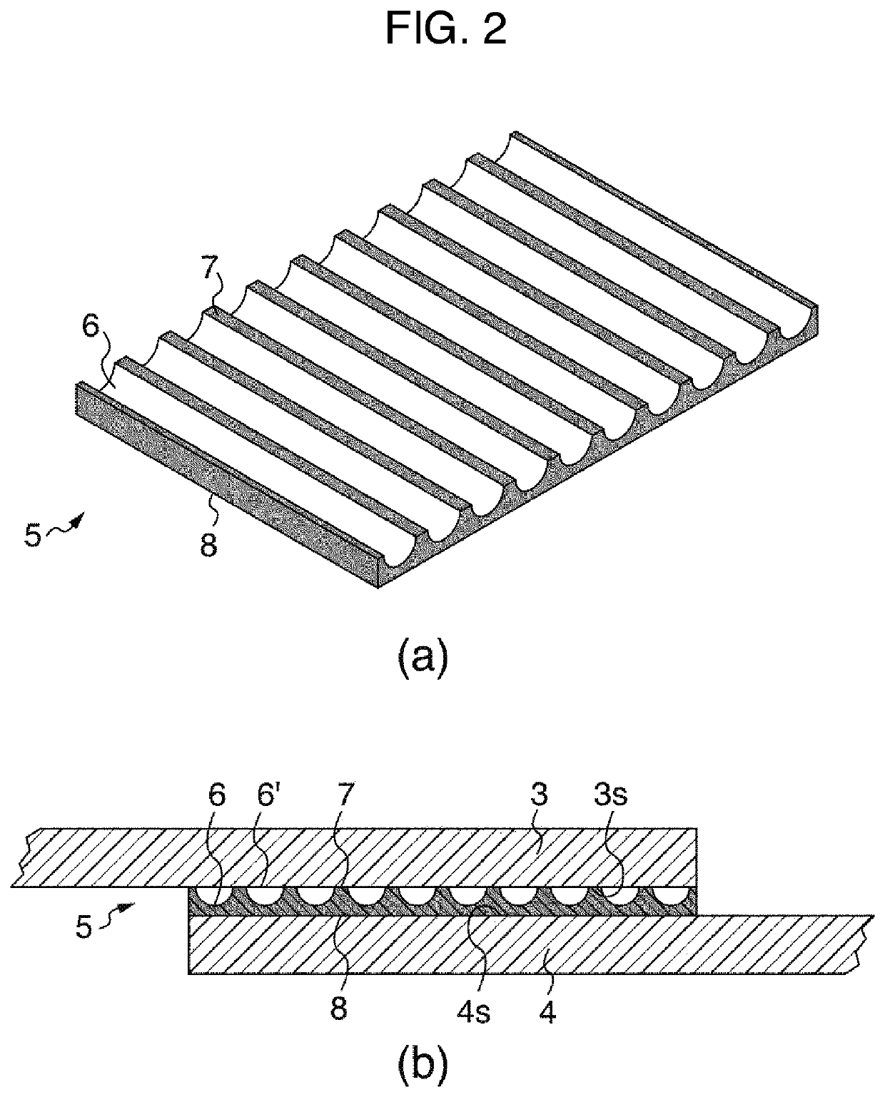 Ultrasonic welding member and ultrasonic welding method