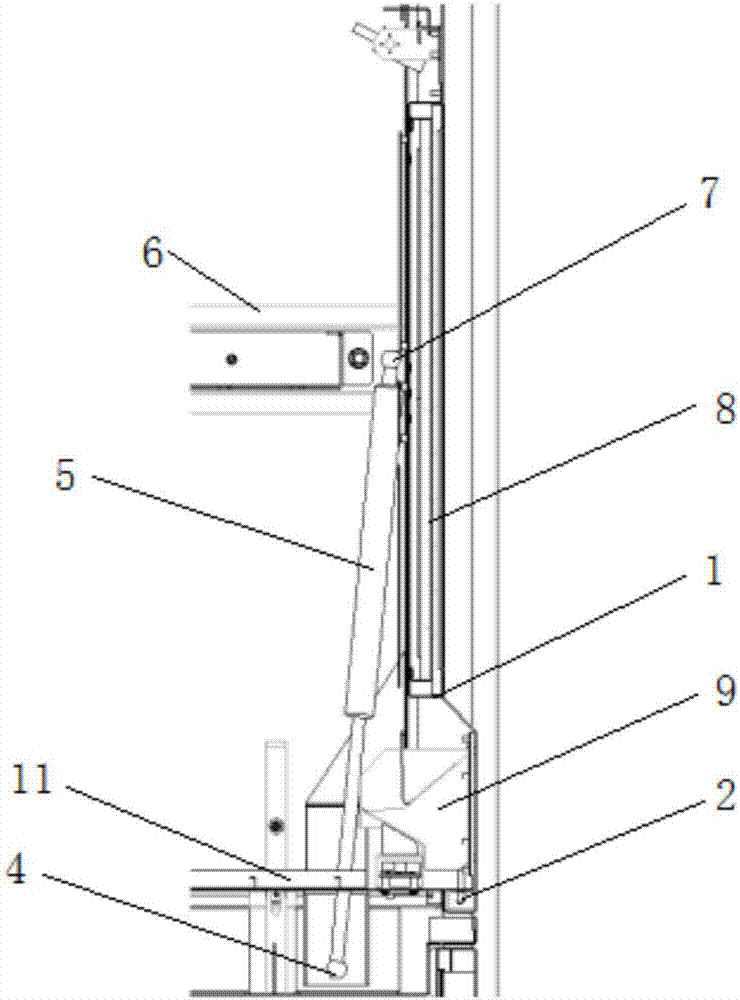 Turnover mechanism and human-computer interaction interface with turnover mechanism