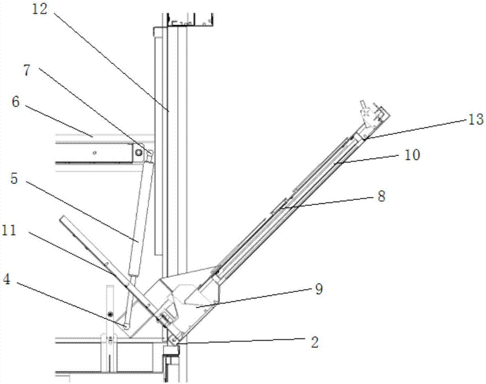 Turnover mechanism and human-computer interaction interface with turnover mechanism