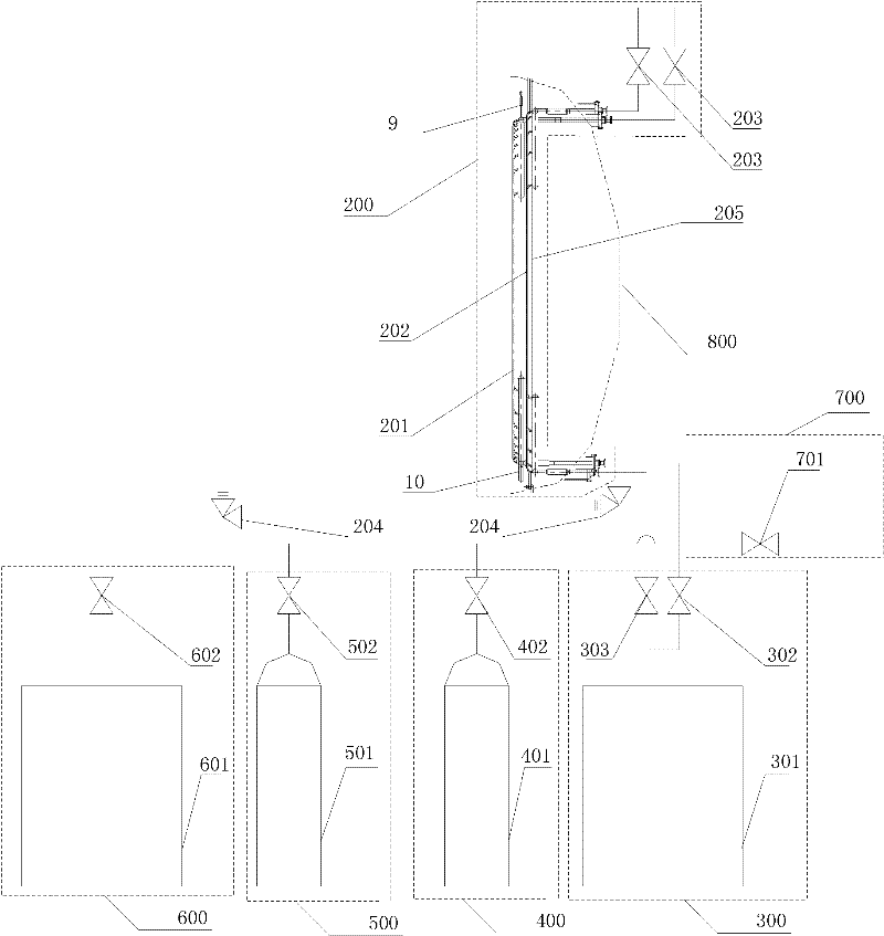 Flat-shaped liquid-nitrogen and liquid-helium dual-media compatible heat sink device and cooling method thereof