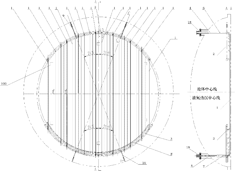 Flat-shaped liquid-nitrogen and liquid-helium dual-media compatible heat sink device and cooling method thereof