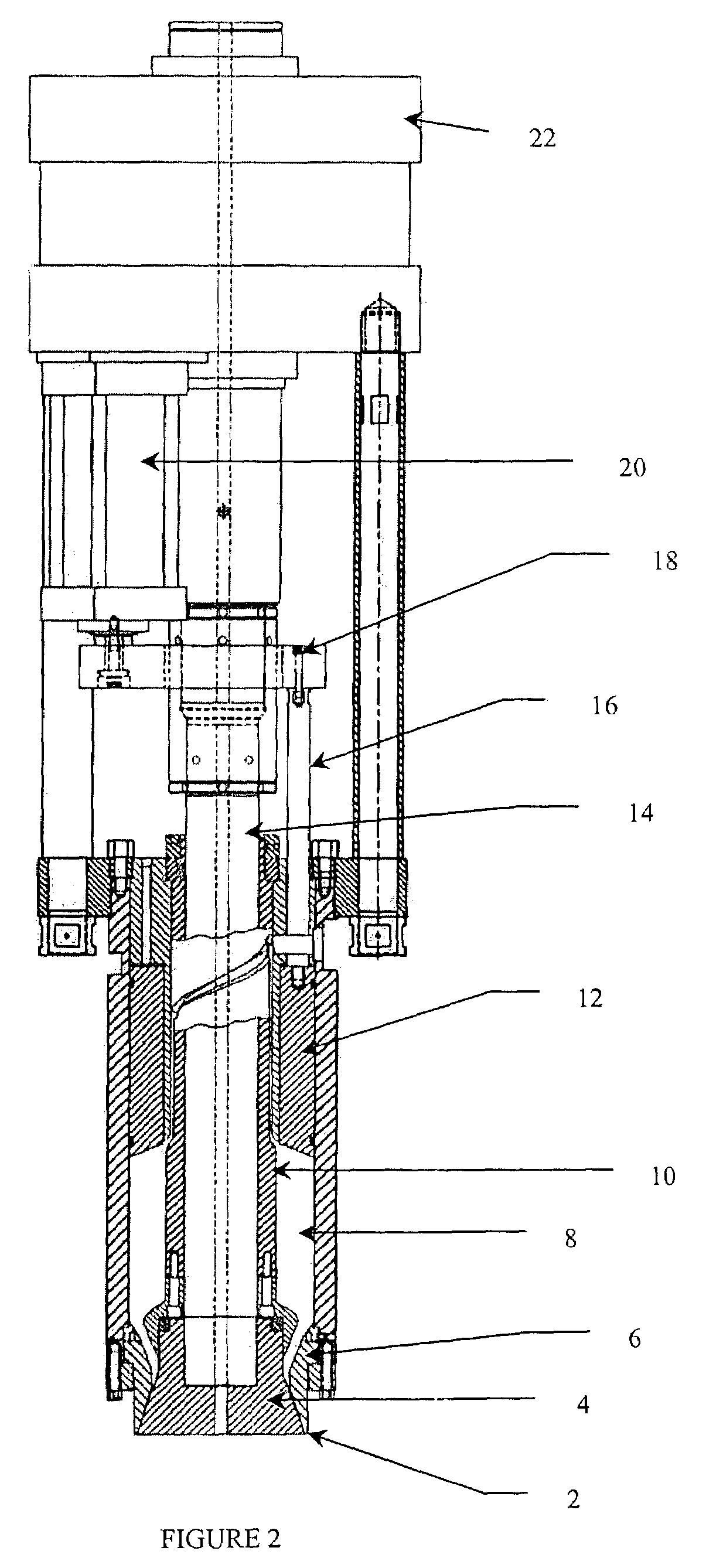 Pressure-reducing valve and a controller for a blow-molding machine and method thereof