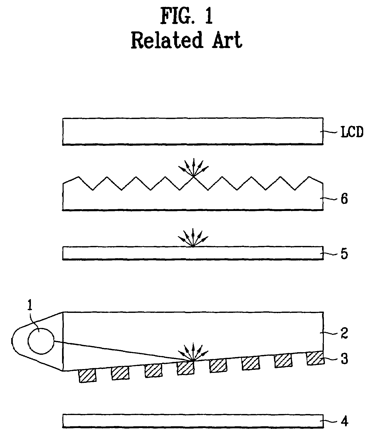 Backlight device for liquid crystal display and method of fabricating the same