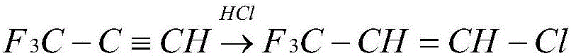 Synthetic method of cis-trans 1-chloro-3,3,3-trifluoropropene