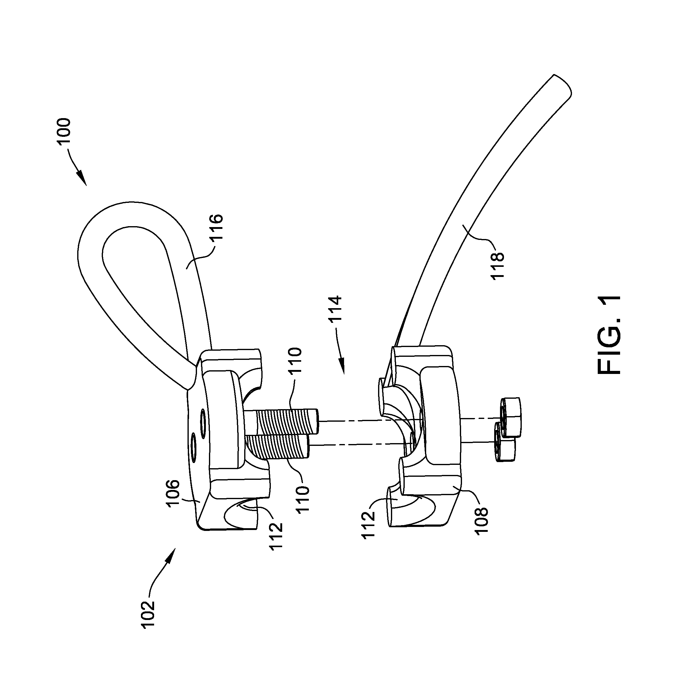 Assembly and method for assembling a cable puller