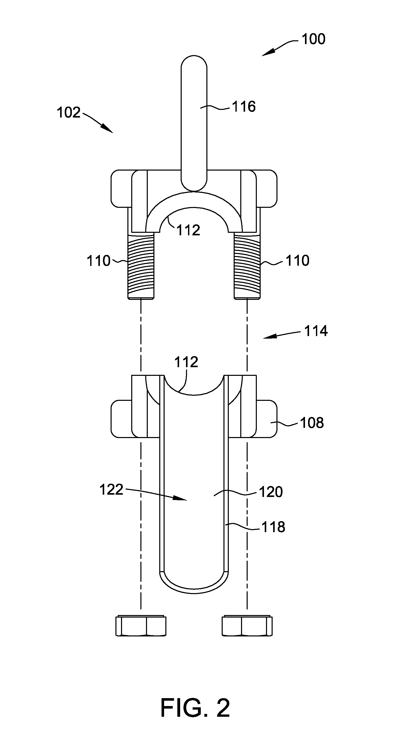 Assembly and method for assembling a cable puller