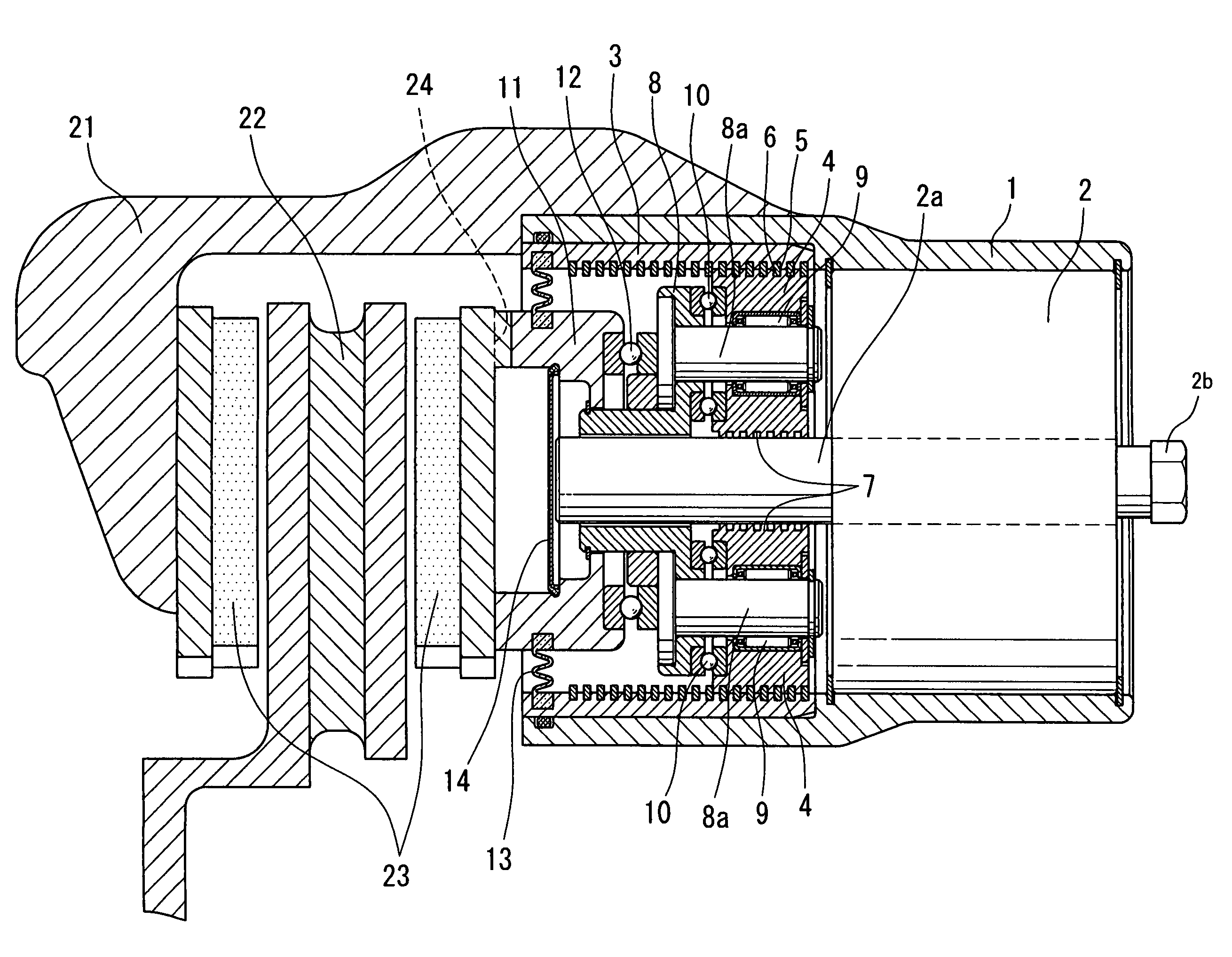 Electric linear-motion actuator and electric brake assembly