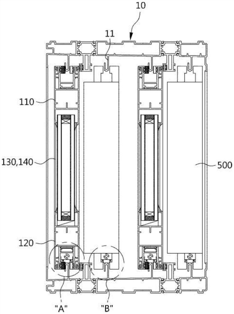 Metal window assembly with bonding structure for bonding to window frame