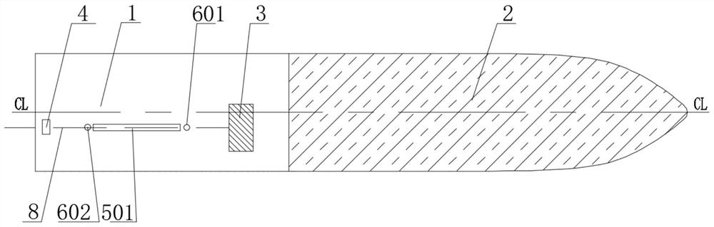 Ship arrangement structure of long-line fishing system and operation method of ship arrangement structure