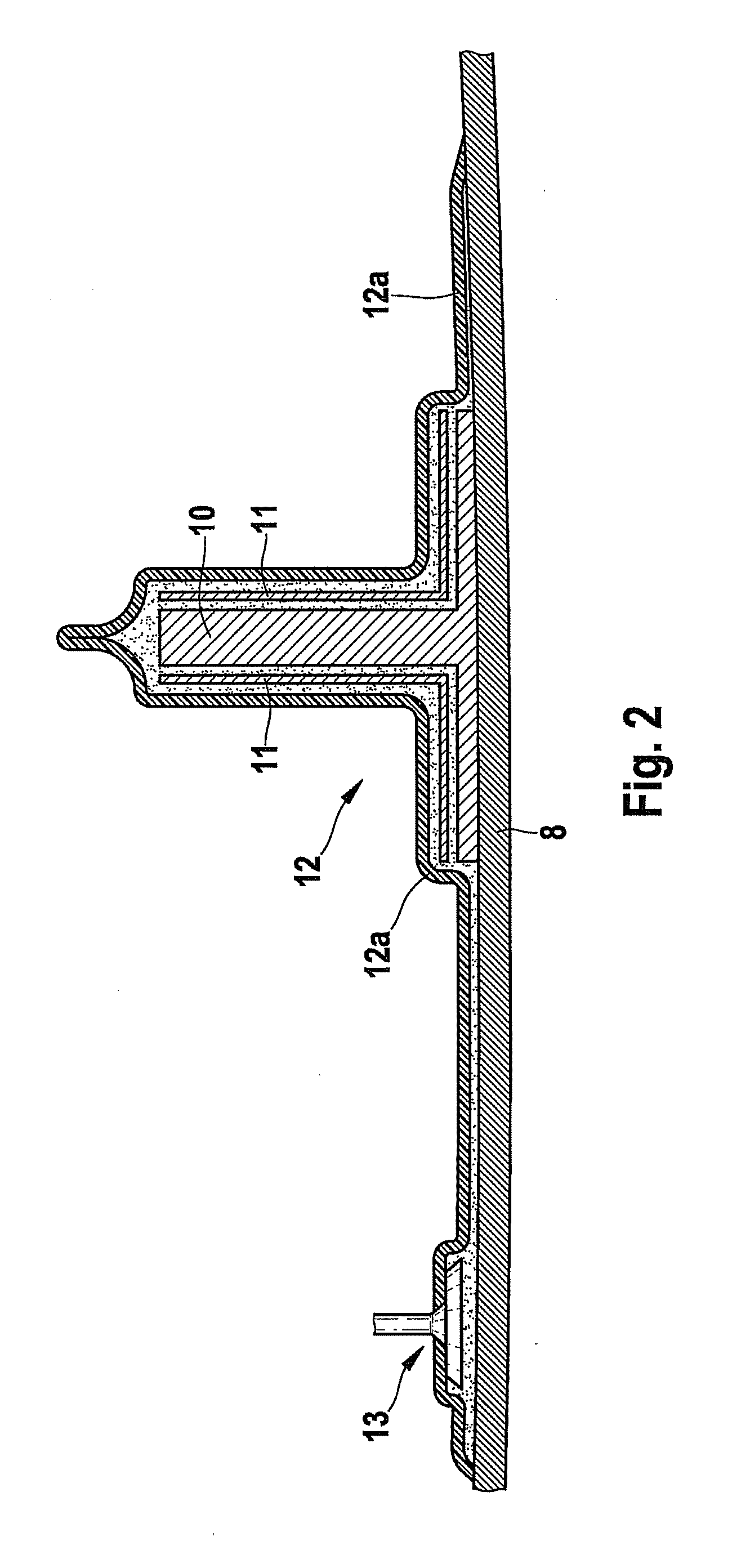 Method for at least partially reworking or replacing a reinforcement element of a fibre composite structure and associated connecting device