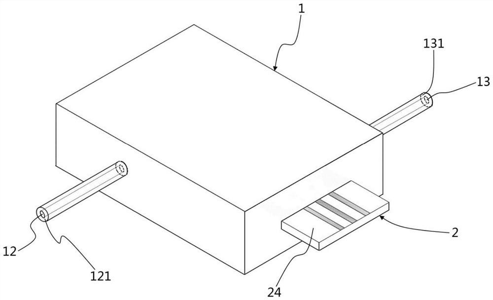 Electrode modified heavy metal ion microfluidic detection chip and preparation method