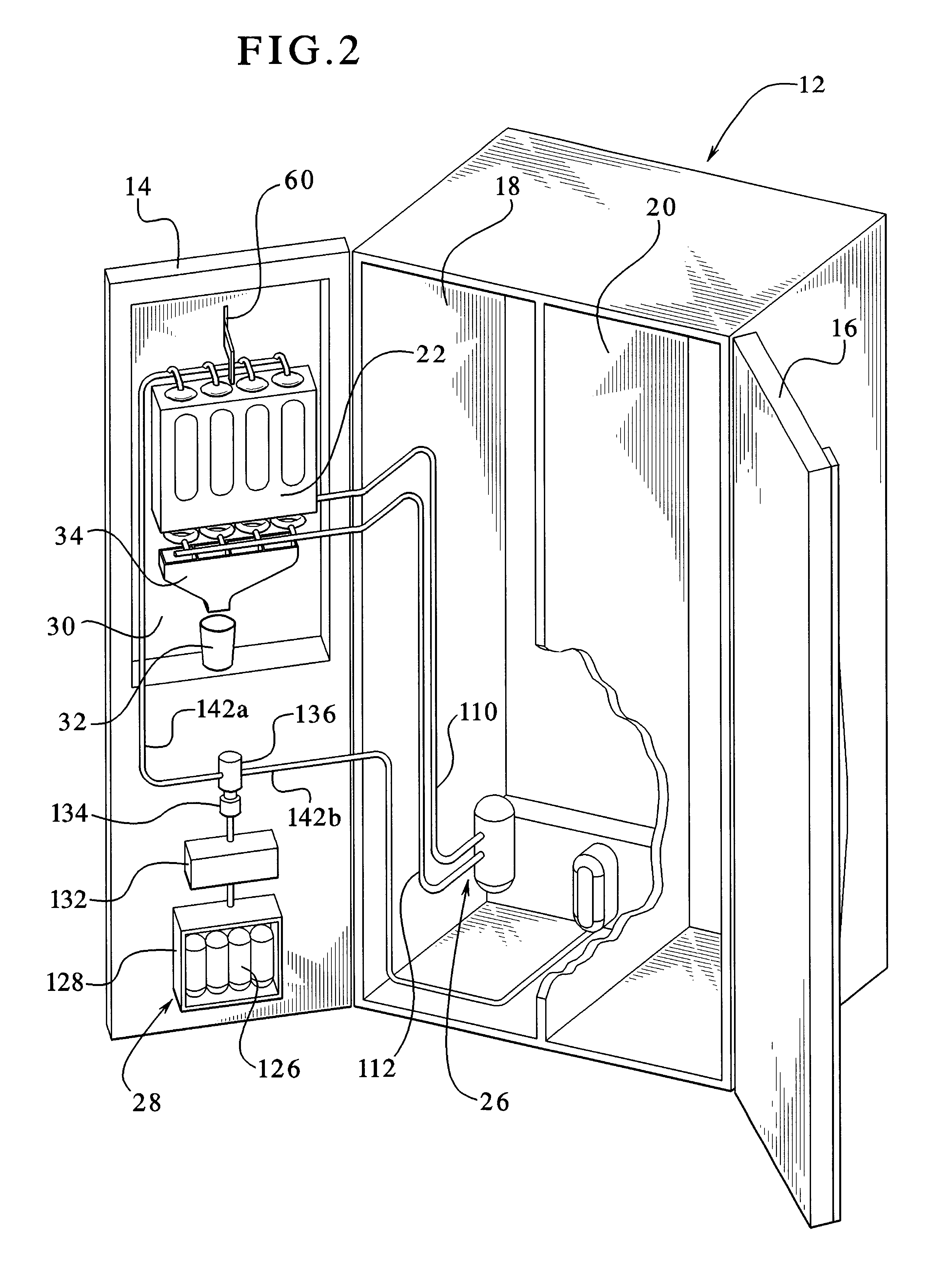 Beverage dispensing apparatus having carbonated and non-carbonated water supplier