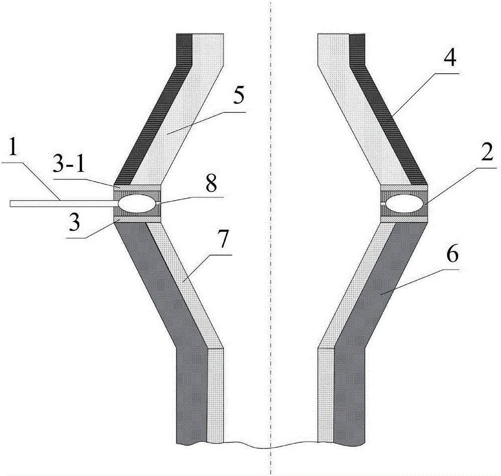 Protecting device for steel ingot pouring and using method of protecting device