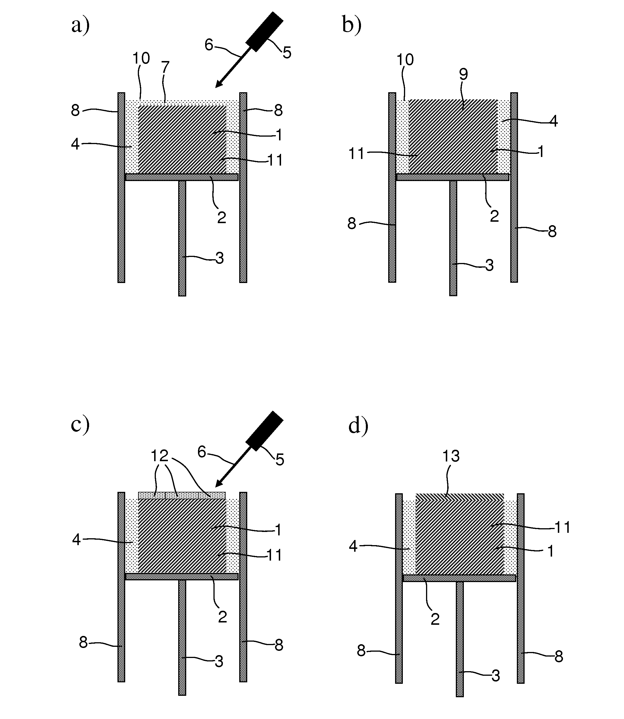 Method of applying multiple materials with selective laser melting on a 3D article