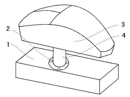 Mouse integrated with computer