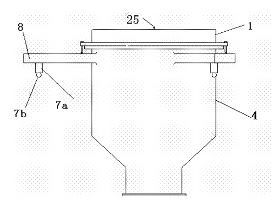 Sewage treatment mixing device and assembling and disassembling methods thereof