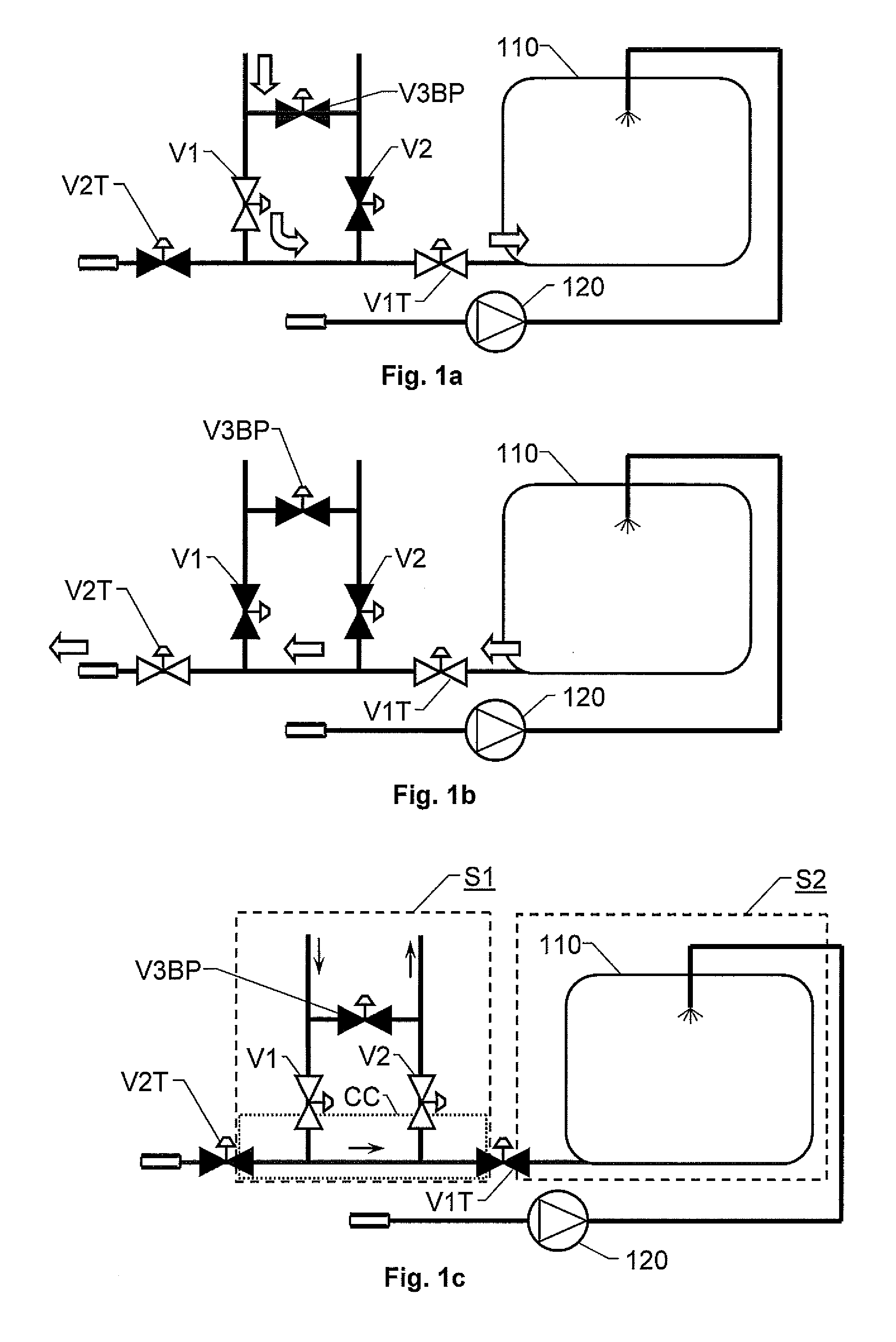 Independent cleaning of interfaces between separable fluid systems