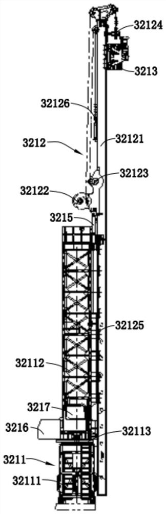 Guide hole type static pile driver and construction method of guide hole type static pile driver