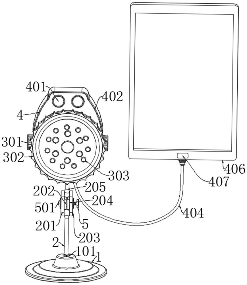 Non-contact gesture control system for multimedia equipment