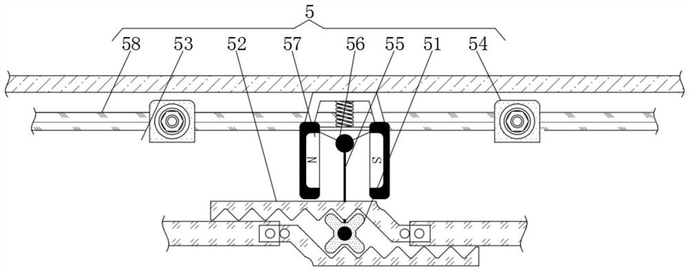 Medicinal material mashing device for medical biology