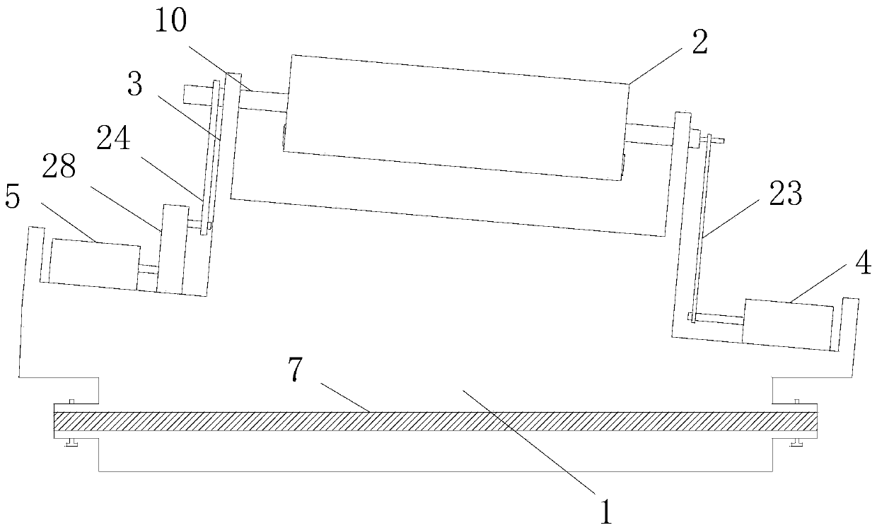 Ball mill mixing device