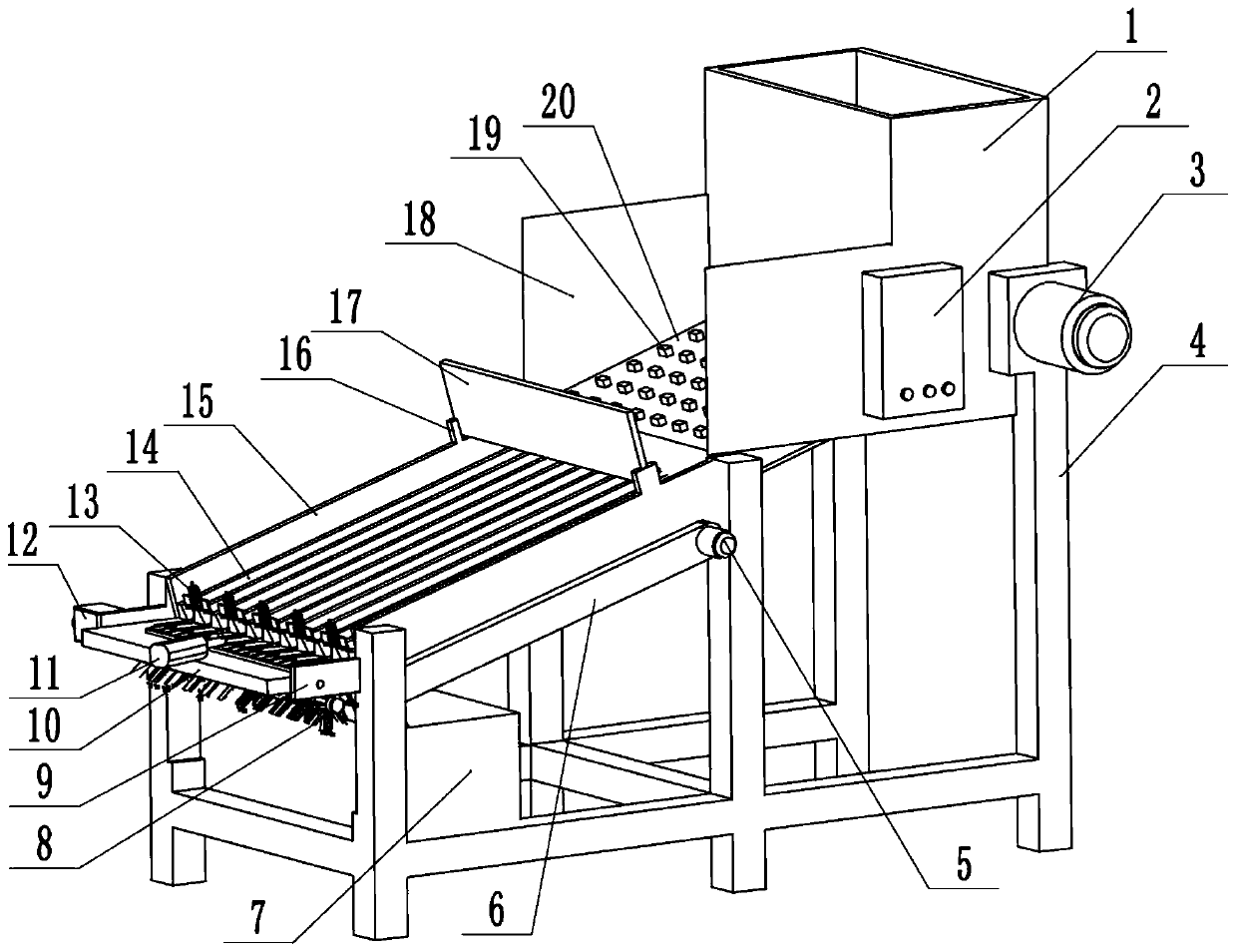 A taper screw tail removal device