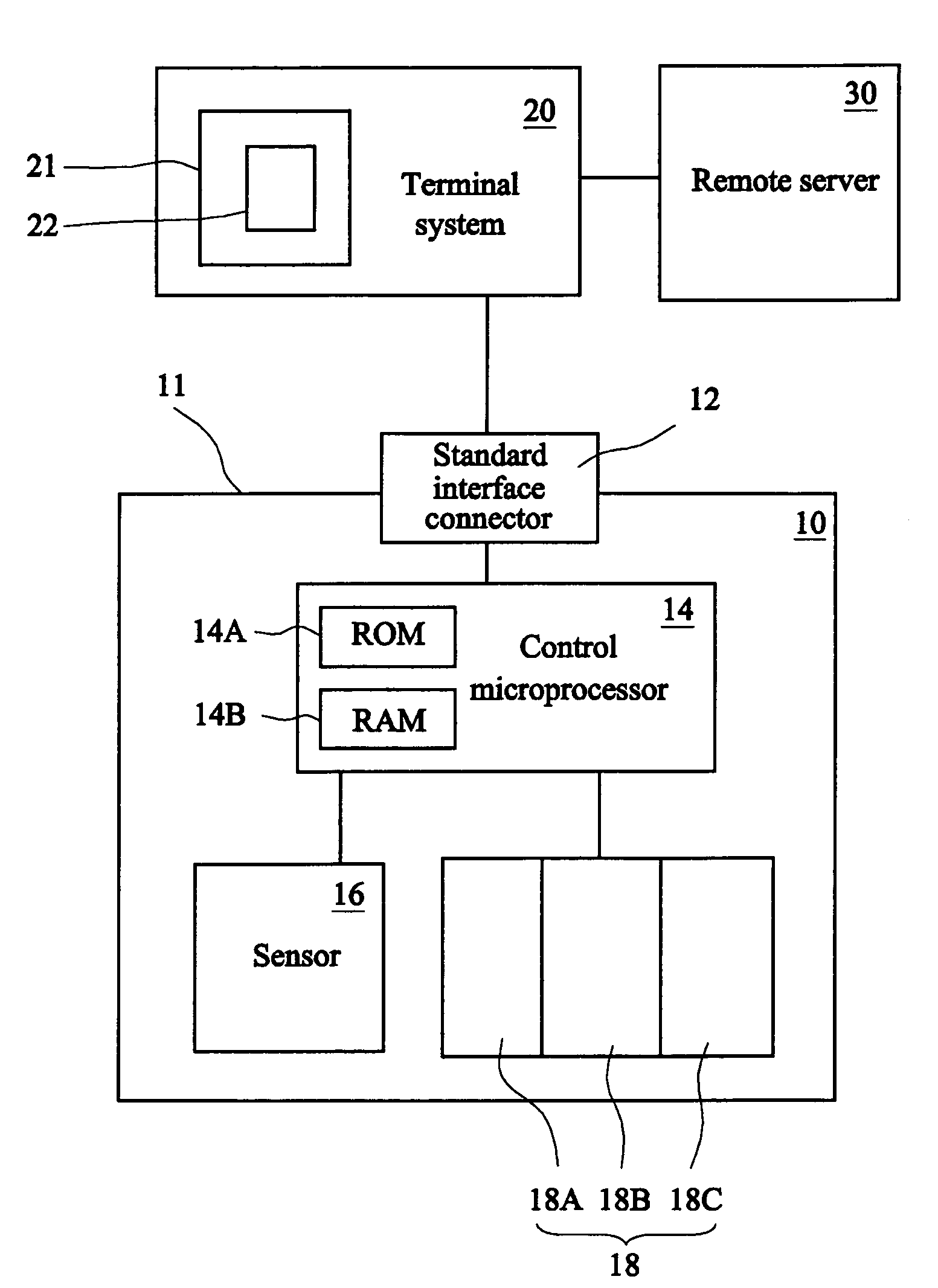 Electronic identification key with portable application programs and identified by biometrics authentication