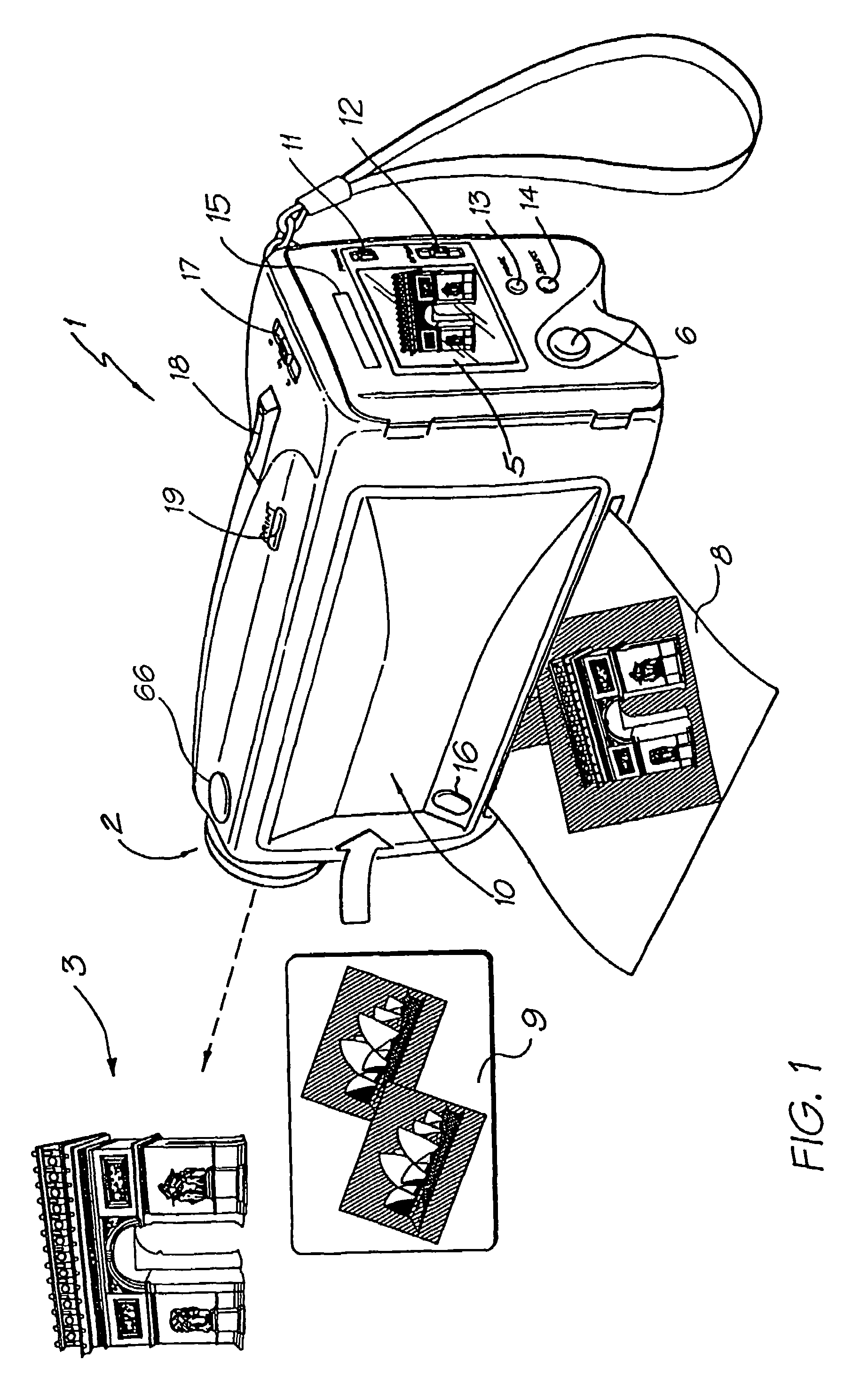 Image sensing apparatus including a microcontroller