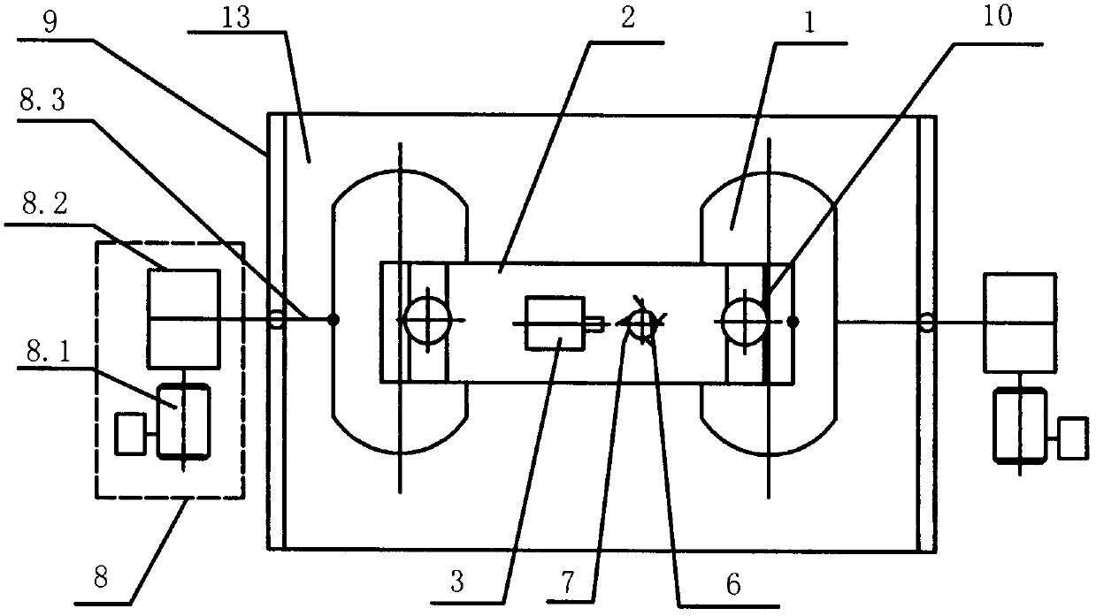 Water sludge cleaning device