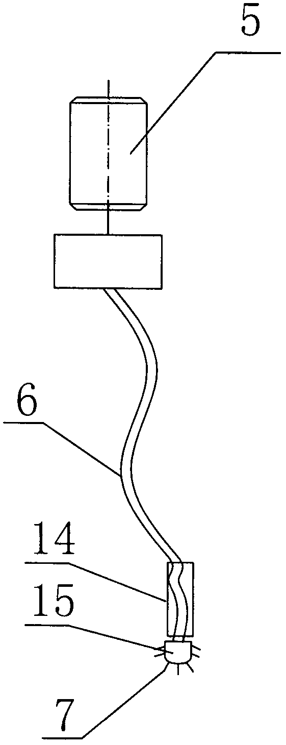 Water sludge cleaning device