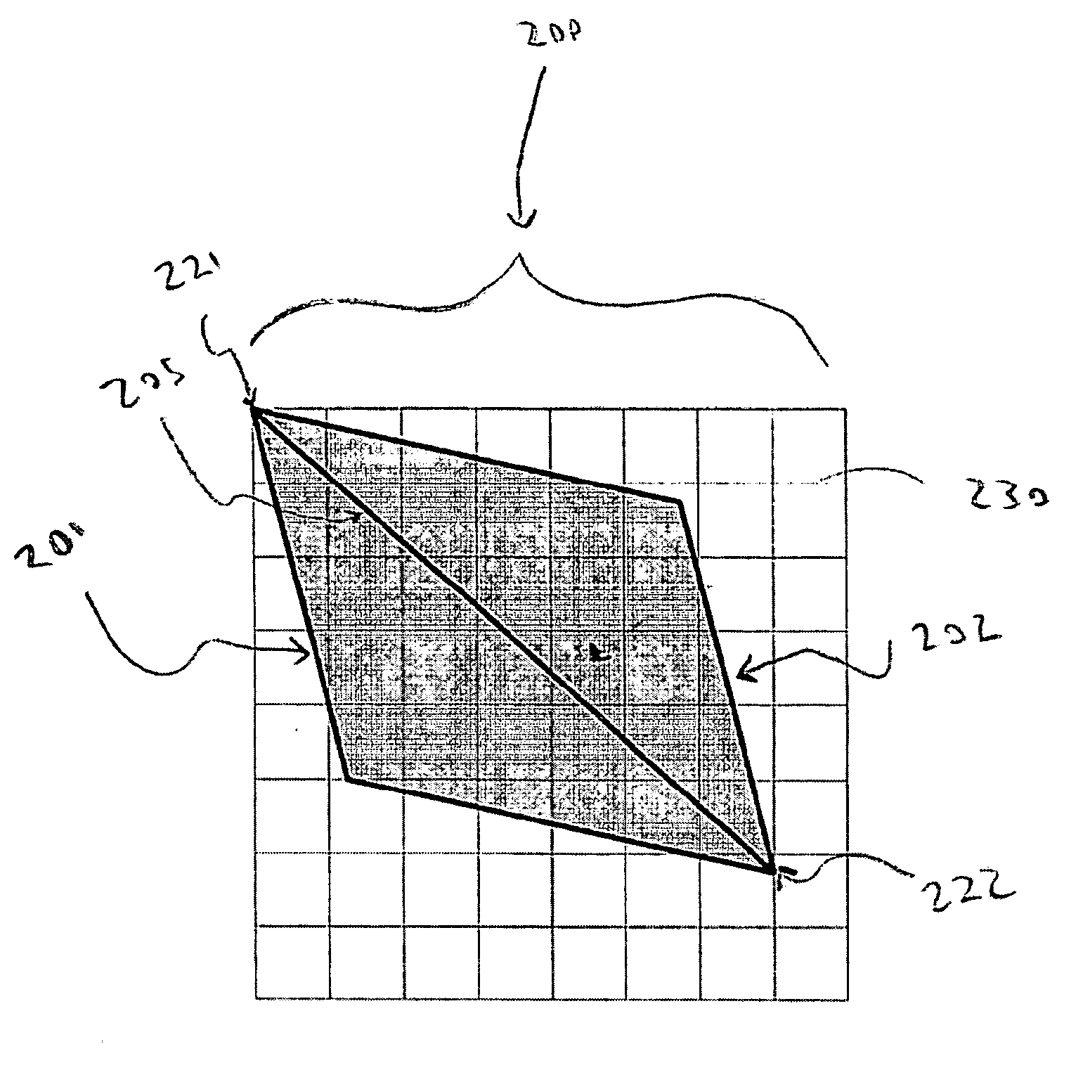 Method and system for rendering polygons having abutting edges
