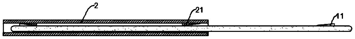 Anti-contamination double-head tongue depressor