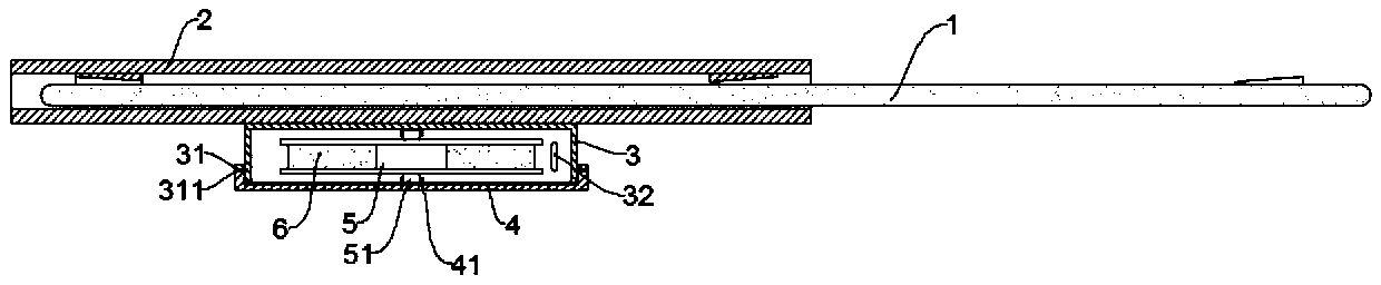 Anti-contamination double-head tongue depressor