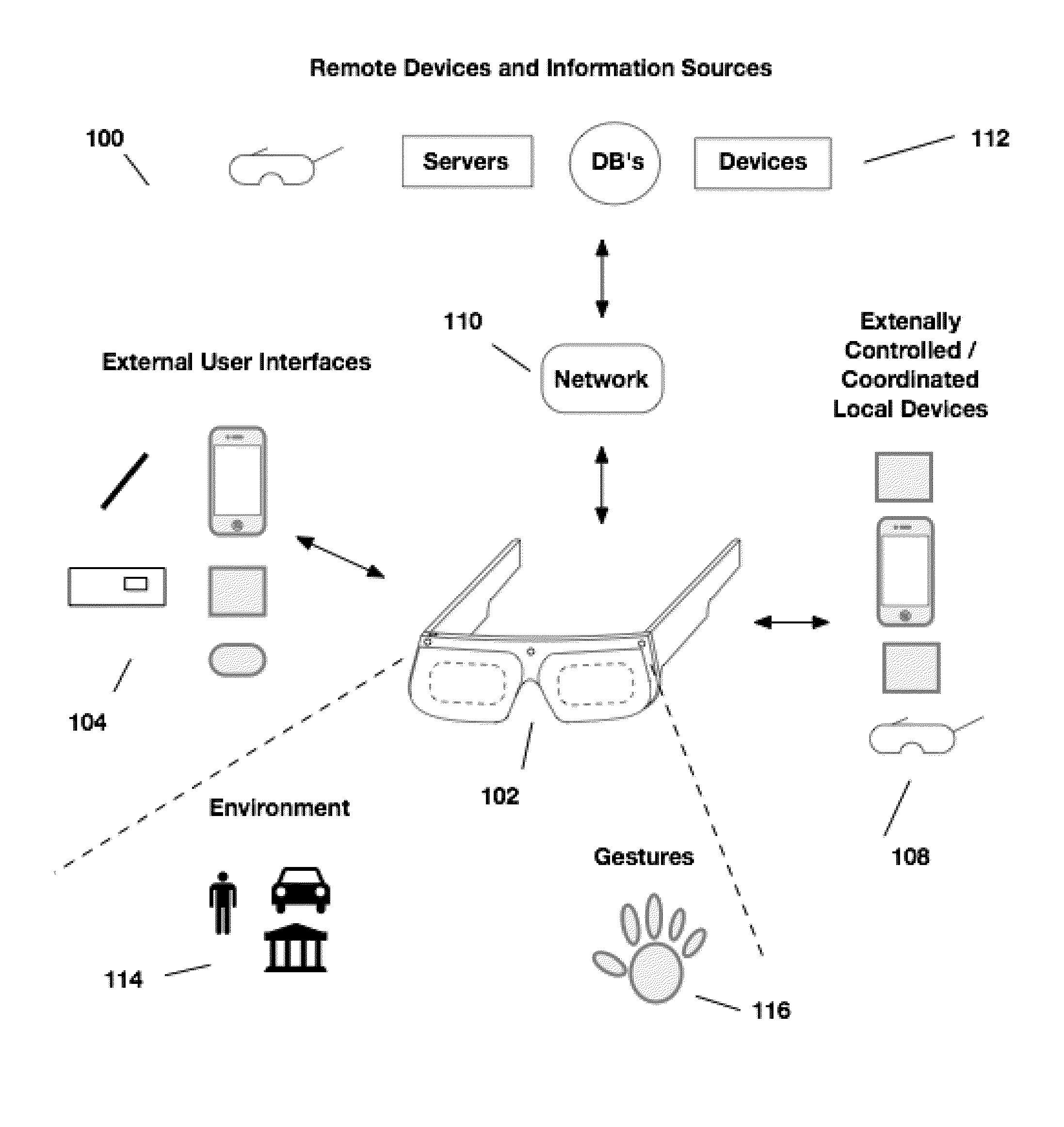 External user interface for head worn computing