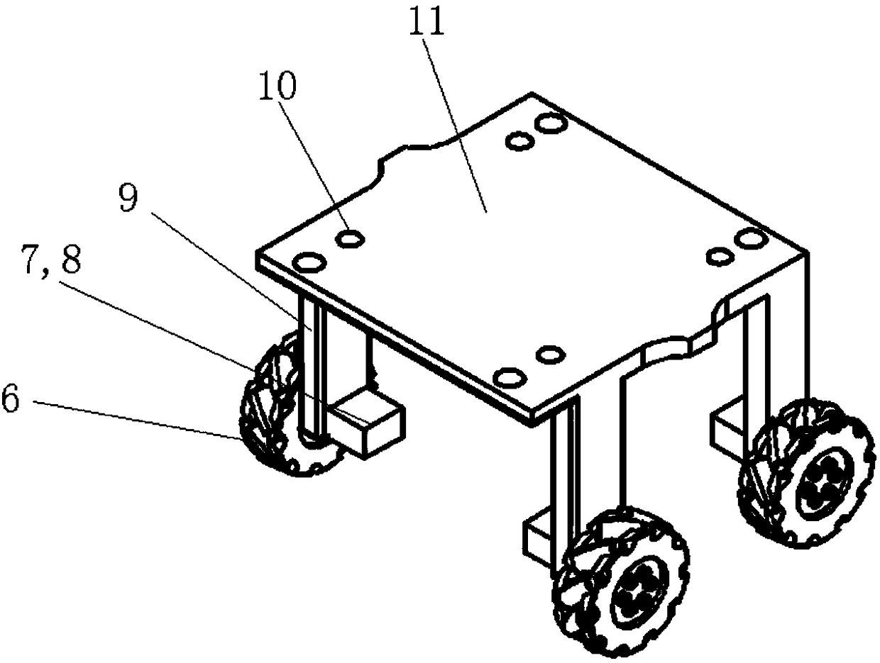 Indoor auto-navigating Internet-of-things intelligent wheelchair and control method thereof