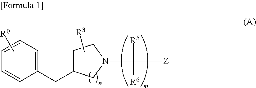 Benzyl piperidine compound