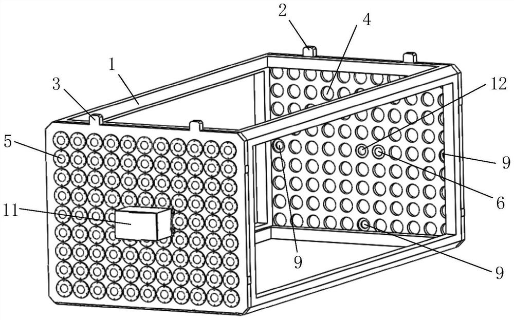 Pointing optical axis and grating pose calibration system and method of satellite-borne double-grating collimator