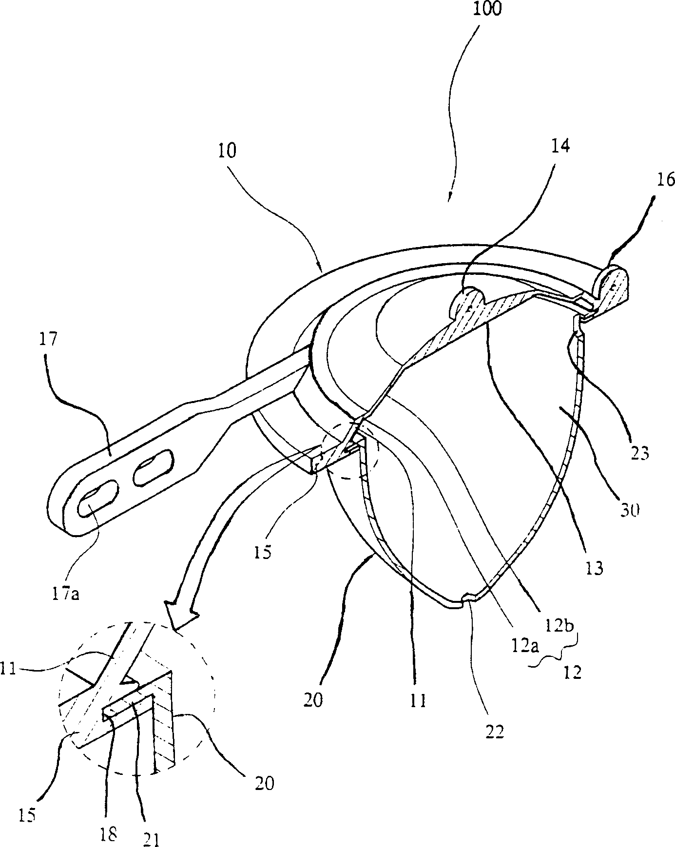 Water saving device for toilet for faeces and urine