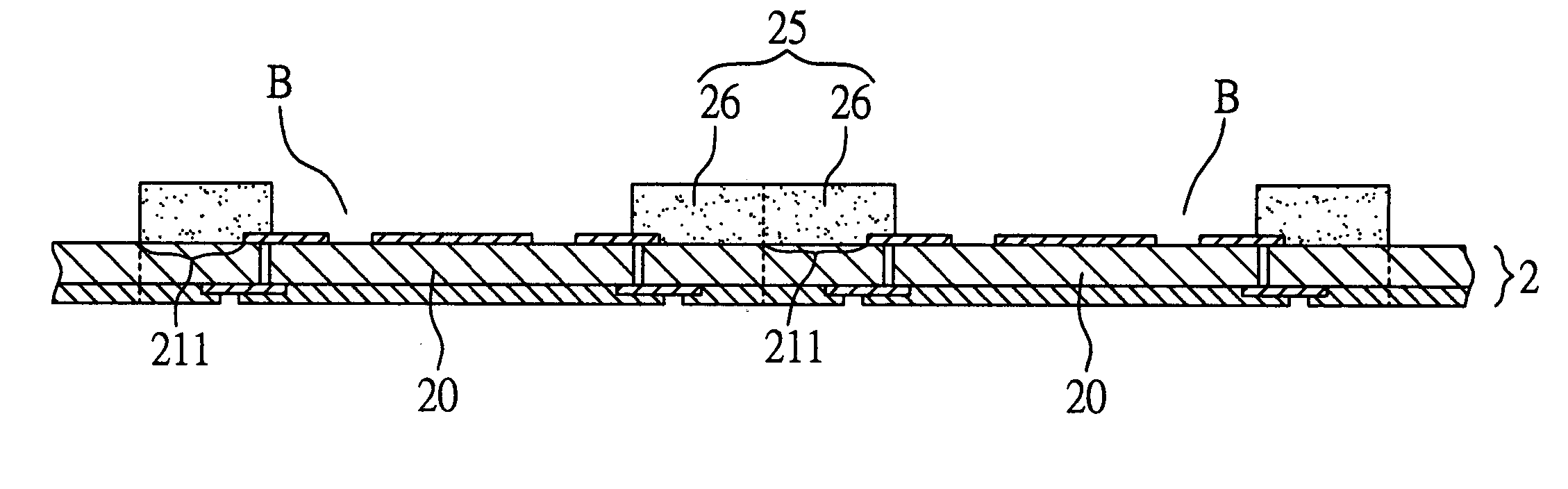 Fabrication method of semiconductor package with photosensitive chip