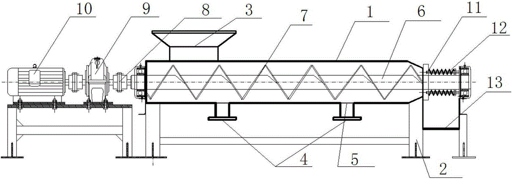 A kitchen waste squeezer