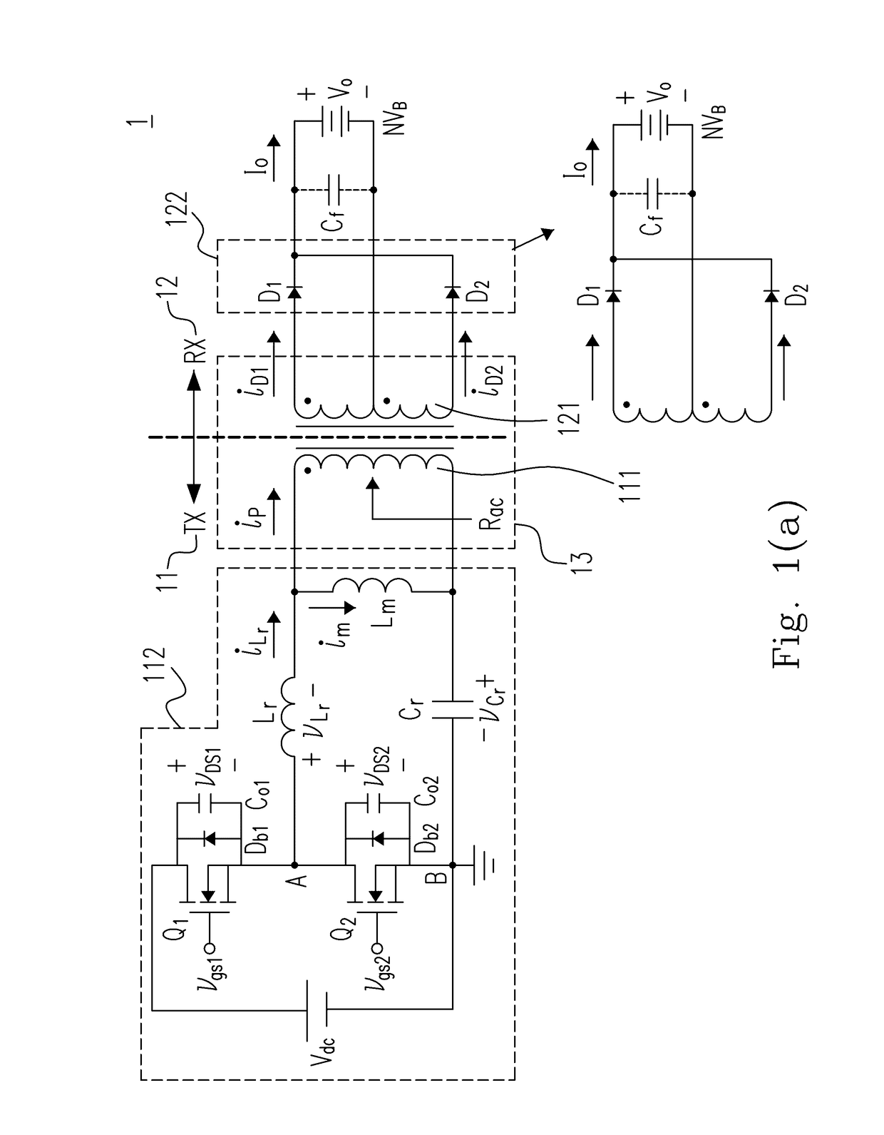 Core Contactless LLC Charger and Controlling Method Thereof