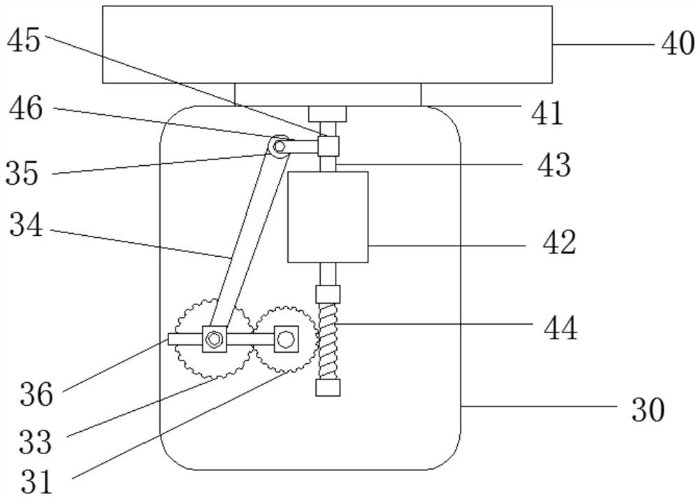 A multi-angle painting device for indoor buildings