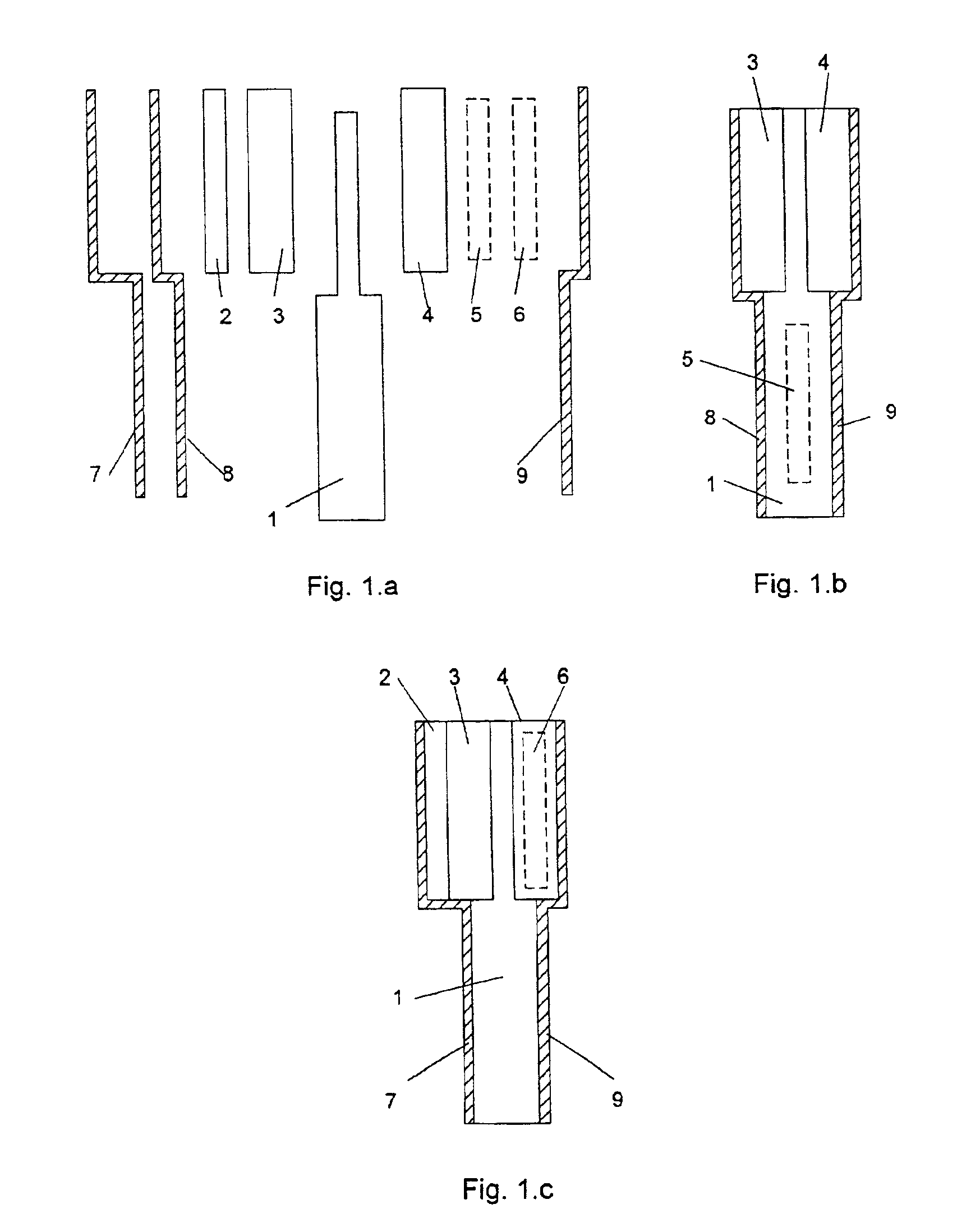 Medication delivery device with replaceable cooperating modules and a method of making same