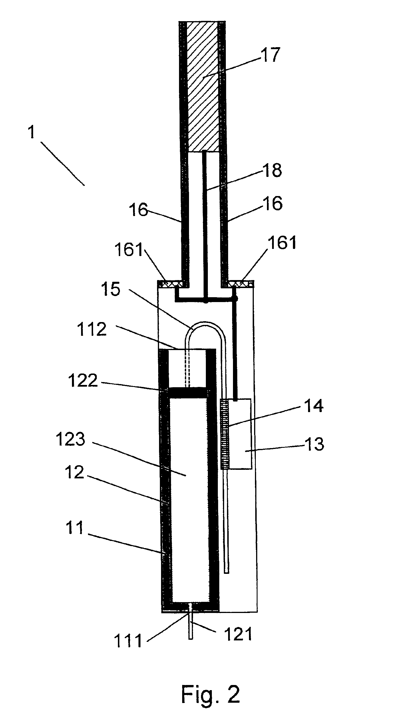 Medication delivery device with replaceable cooperating modules and a method of making same