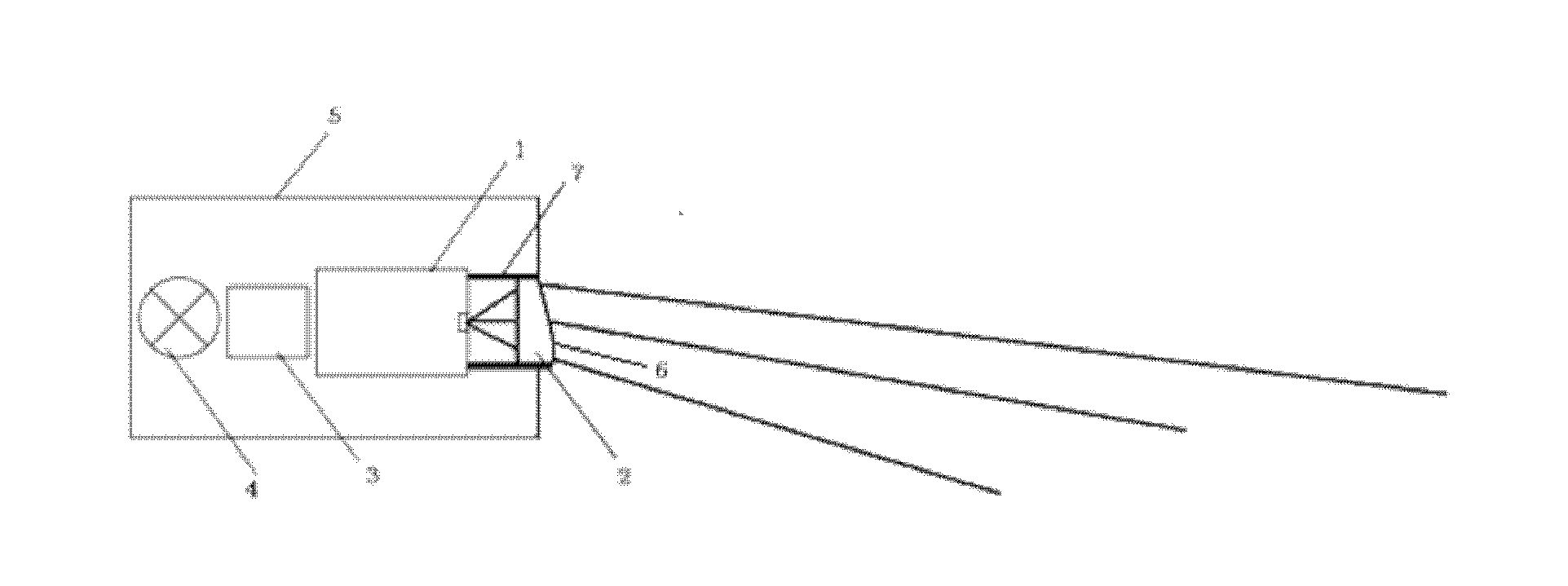 Infrared laser lamp device for uniformly illuminating road surface