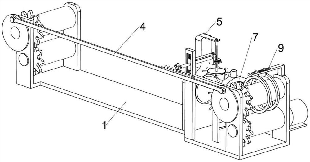 Conductive graphite smearing device for cable detection