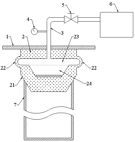 Sealing cover for transformer oil immersion machine