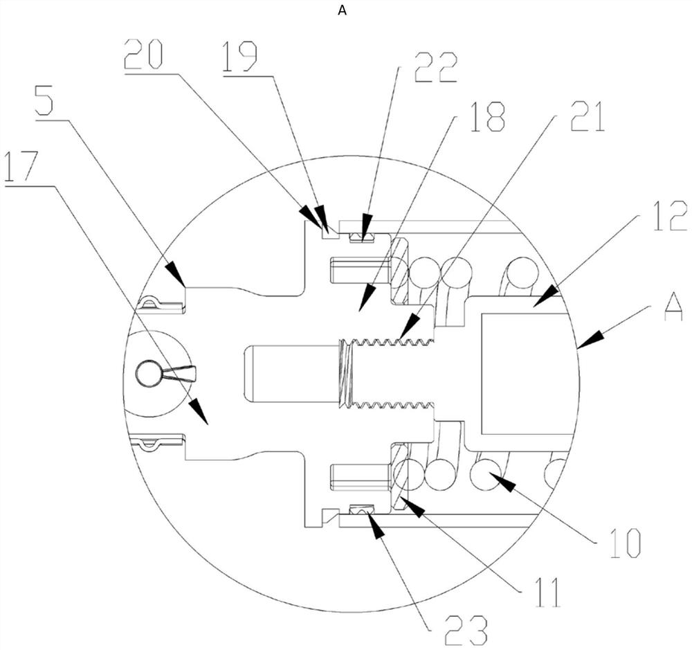 Balance rod for electric tail door of vehicle